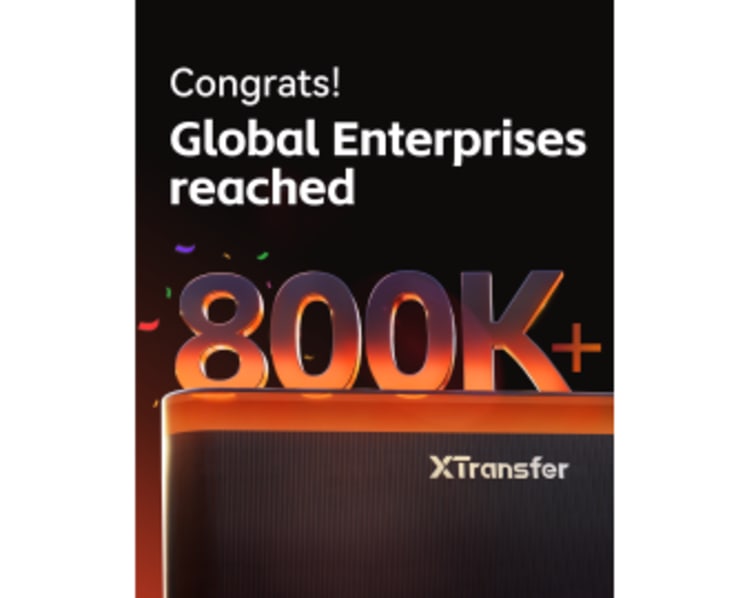 XTransfer Hits 800,000+ Global Clients