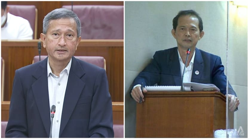 Vivian Balakrishnan apologises to Leong Mun Wai for 'private comments' made during Parliament session Vivian Balakrishnan apologises to Leong Mun Wai for 'private comments' made during Parliament session