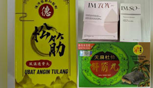 Three people suffer serious side effects after taking potent products for knee pain, slimming