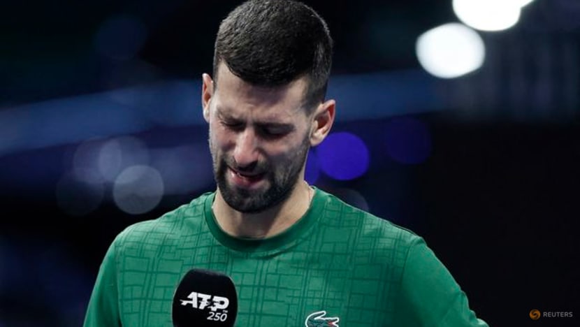 Djokovic in tears after tribute to late coach Pilic in Athens
