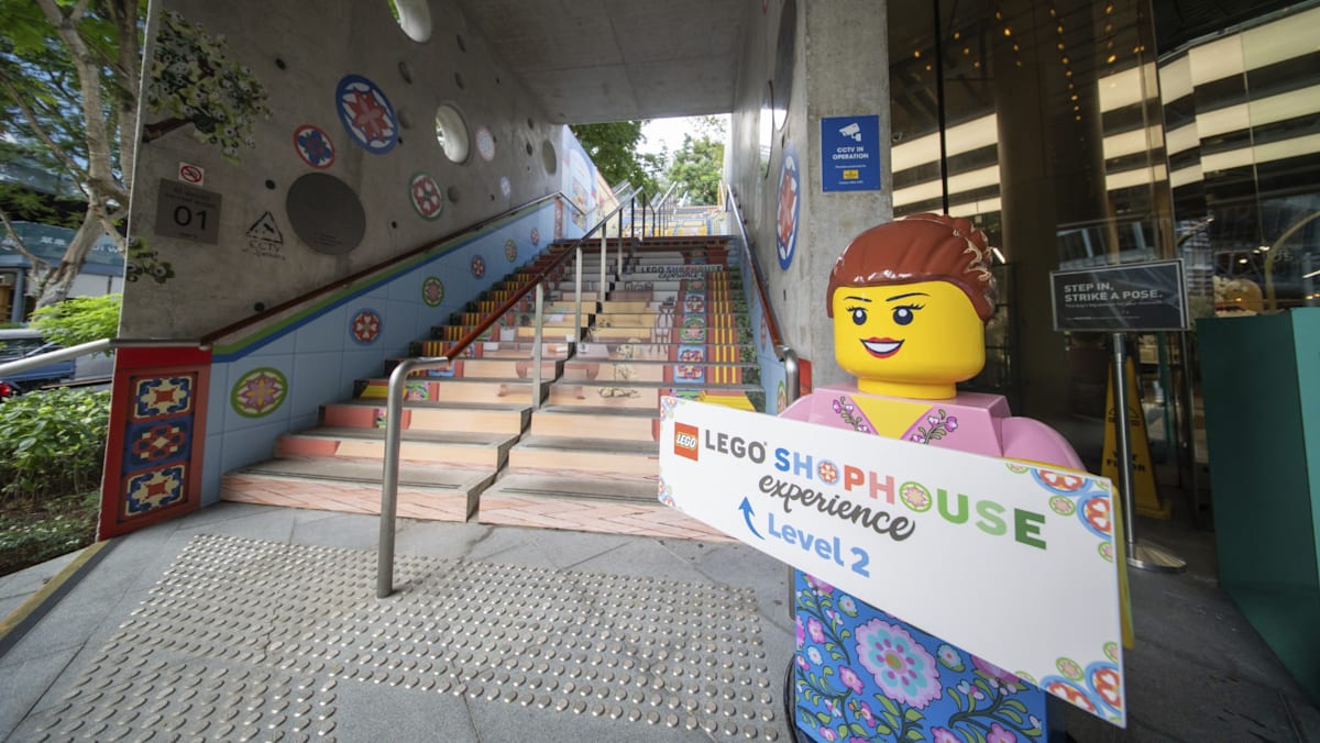 Lego Shophouse Experience at Design Orchard