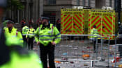 Man detained after road traffic collision at Liverpool's title parade