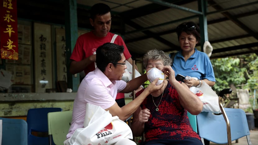 Haze care packs distributed to Pulau Ubin residents