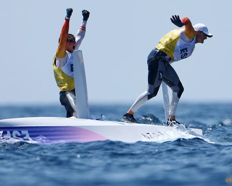 Sailing-Olympic champions Botin and Trittel join French team for 2027 America's Cup