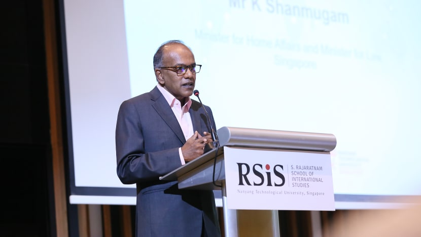 Shanmugam questions funding sources behind TOC, reiterates need for laws to curb foreign interference