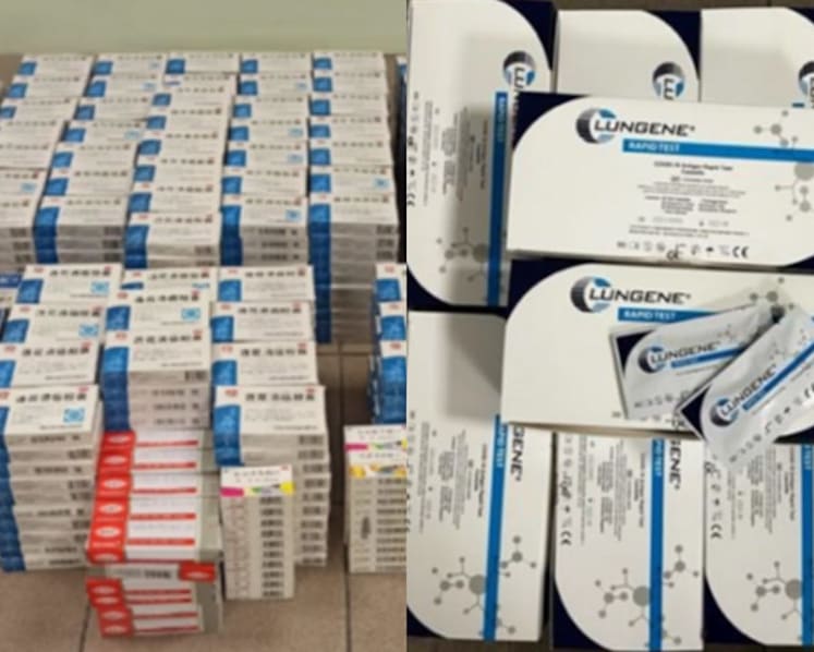 93 attempts to smuggle more than 10,000 COVID-19 test kits foiled in 2021: ICA