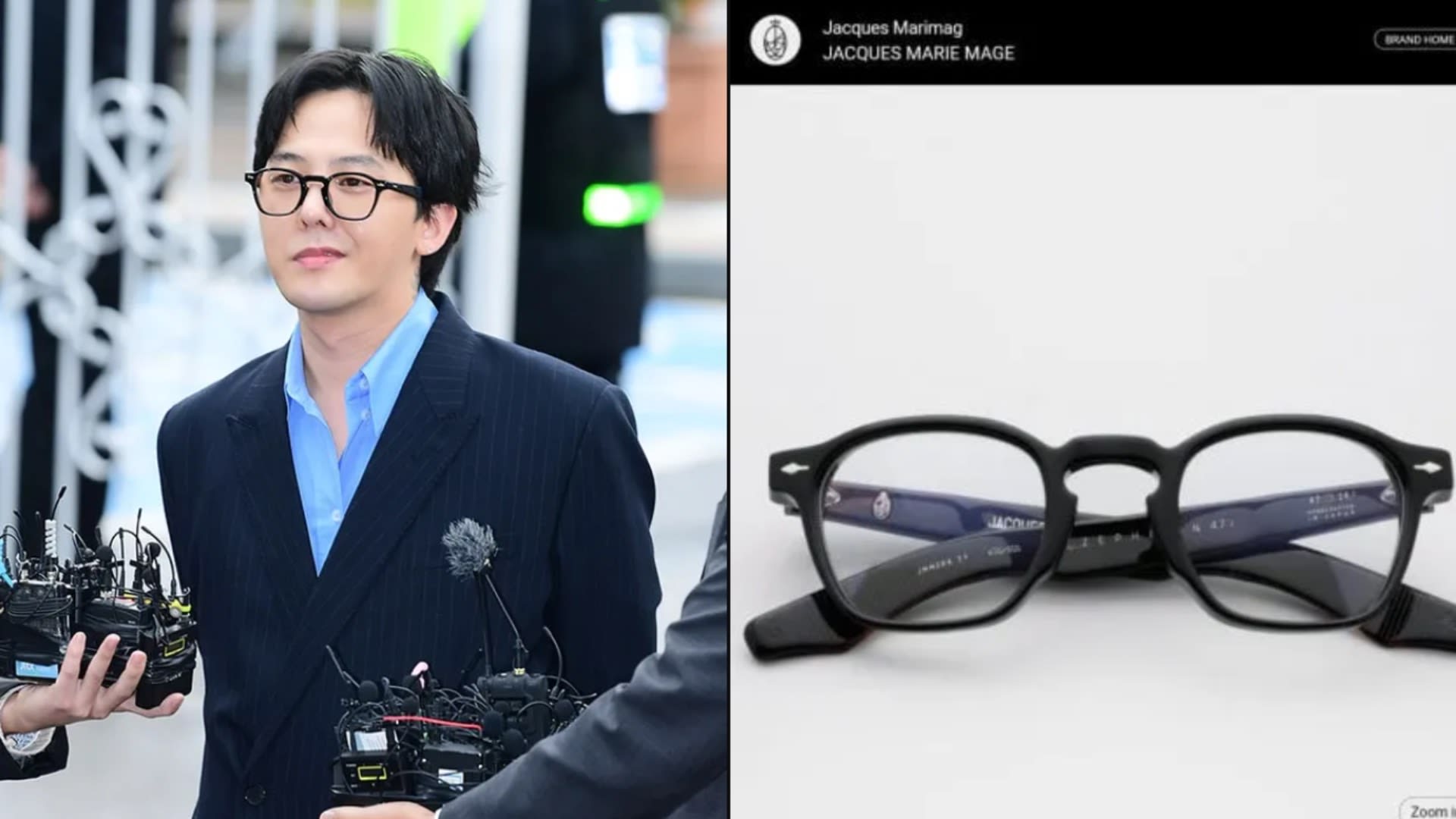 $1.3K Glasses Sells Out Online After G-Dragon Wears Them To Take 