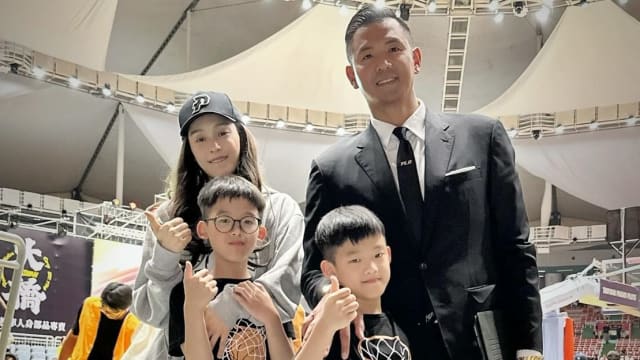 没有“不耐烦”老婆　陈建州、范玮琪一家四口其乐融融