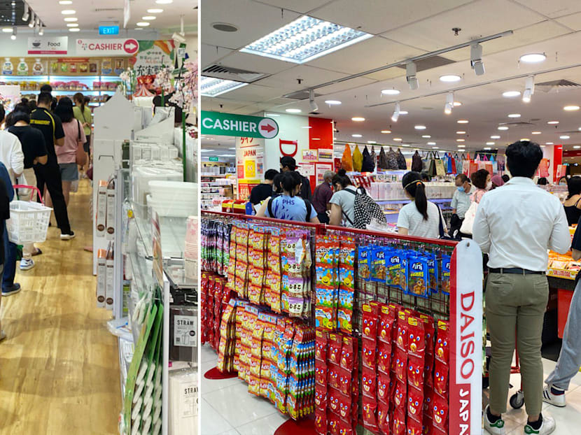 Daiso S&rsquo;pore Fanatics Rush To Stock Up Ahead Of Announced Price Hike On May 1