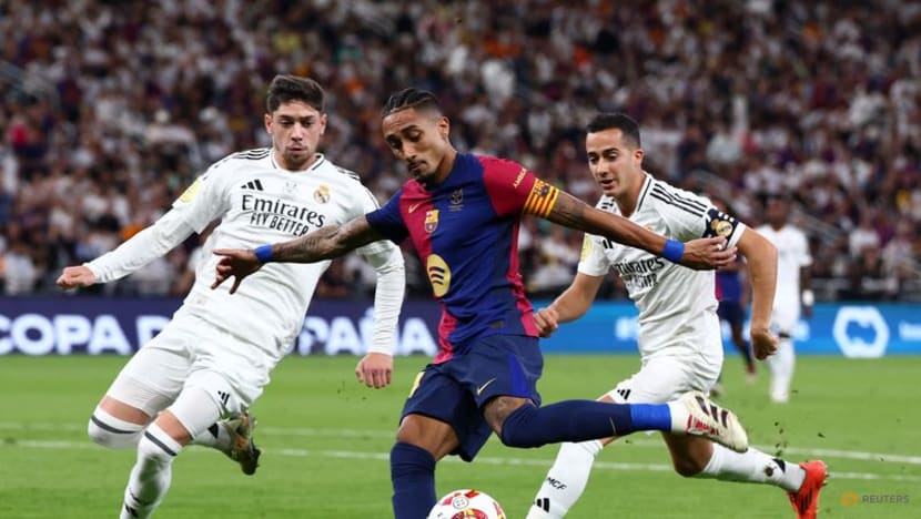 Barcelona thrash Real 5-2 in Spanish Super Cup thriller Barcelona thrash Real 5-2 in Spanish Super Cup thriller