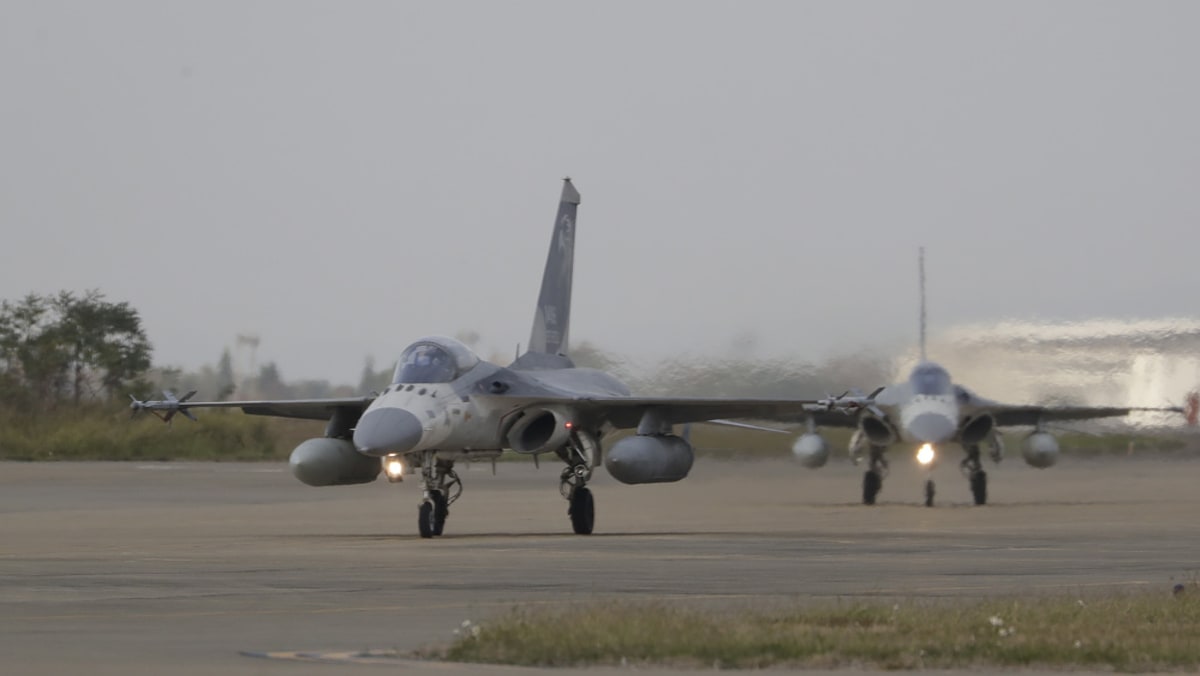 Taiwan Air Force officer killed after being sucked into fighter jet engine Taiwan Air Force officer killed after being sucked into fighter jet engine