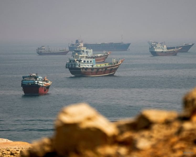 Iran says it struck oil tanker in Strait of Hormuz