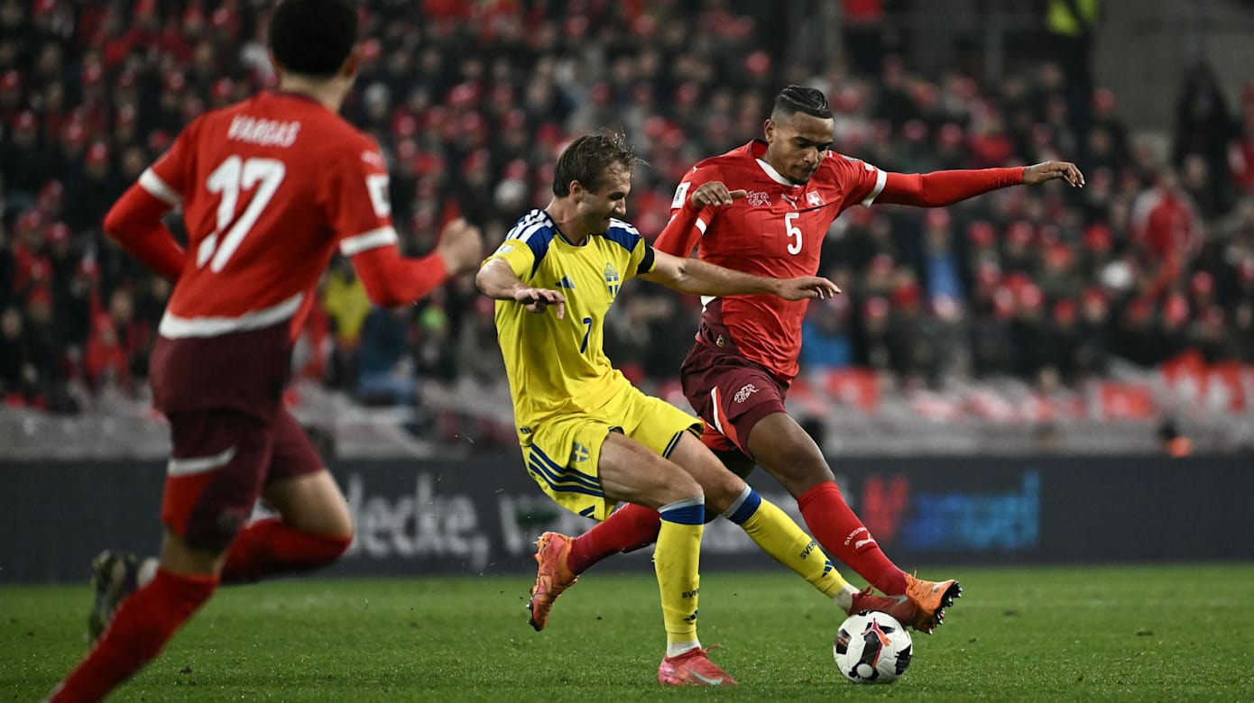 世界杯欧洲区外围赛：瑞士以4比1击败瑞典