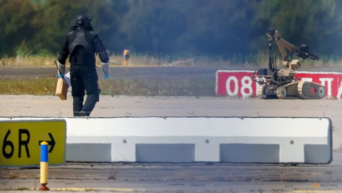 Germany opens terrorism probe after explosive drone found at air cargo hub