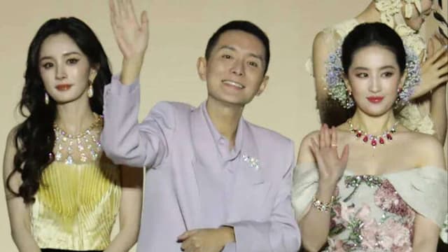 昔日闺密形同陌路，杨幂、刘亦菲“零互动”尴尬画面曝光！