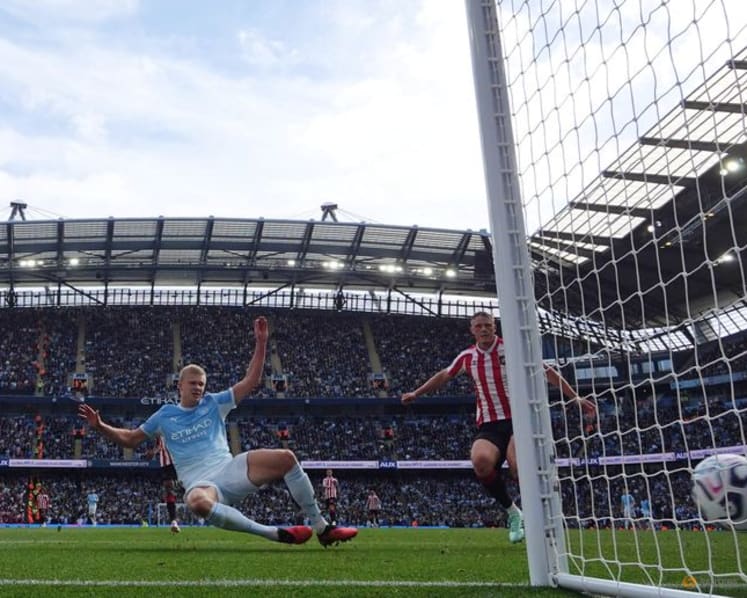 Goals galore keep Man City flying, but cracks remain at the back
