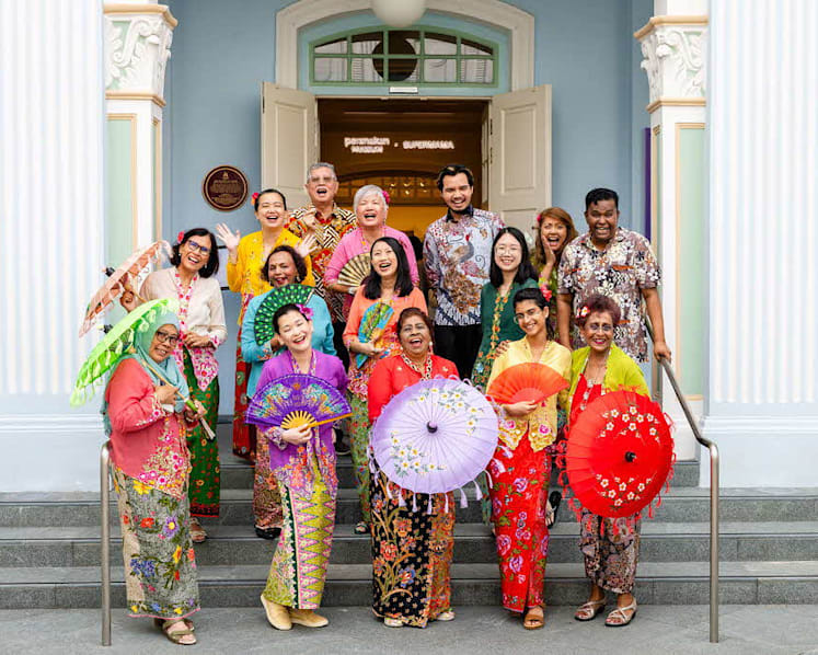 Art, pantun, kueh and community: The Peranakan Museum hosts its 10th Armenian Street Party