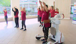 Singapore researchers develop world's first robotic chaperone to support seniors with mobility issues