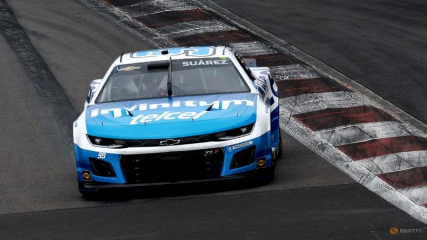 Mexican hero Suarez triumphs in rain-soaked NASCAR homecoming Mexican hero Suarez triumphs in rain-soaked NASCAR homecoming