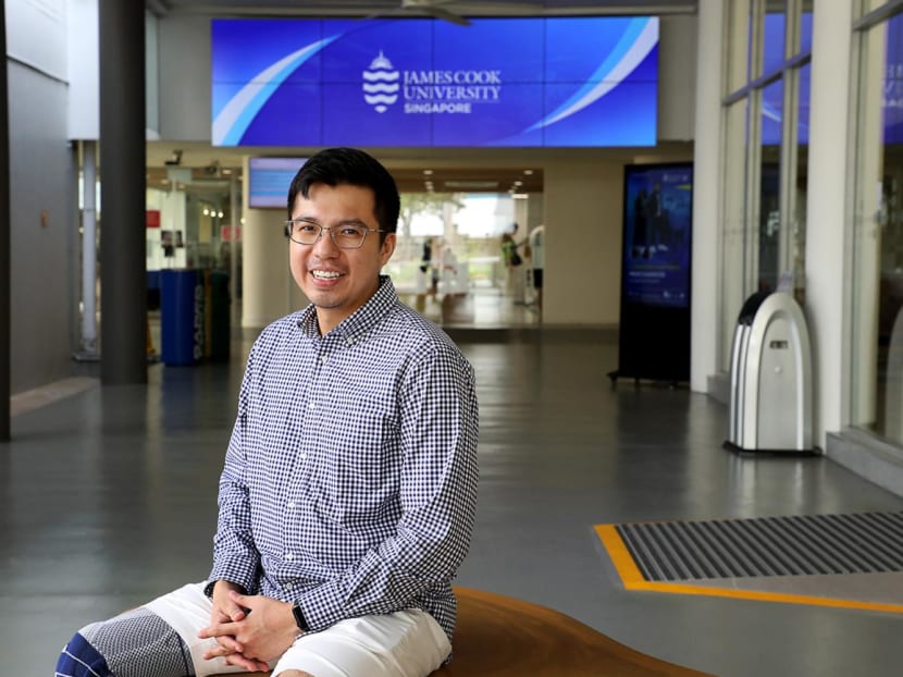 Mr Daryl Lai, 30, recently completed his Masters of Guidance and Counselling, which he did part-time at James Cook University.
