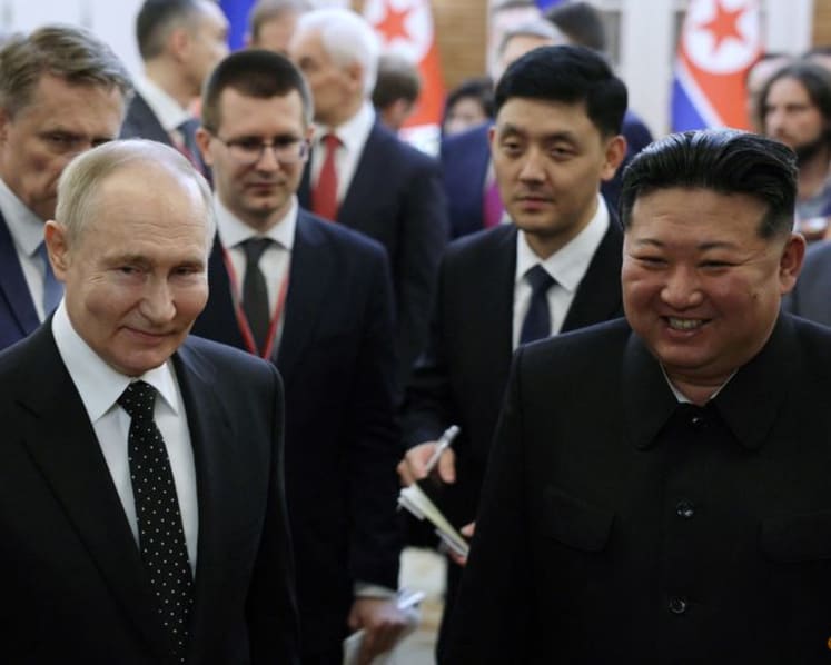 Commentary: Putin-Kim meeting generates surprising agreement about China in South Korea