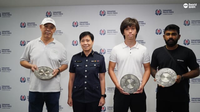 英勇制服玛格烈通道持刀嫌犯 五公众获颁公共精神奖