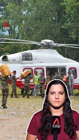 Volunteers turn up to help at Nepal army's emergency response centre