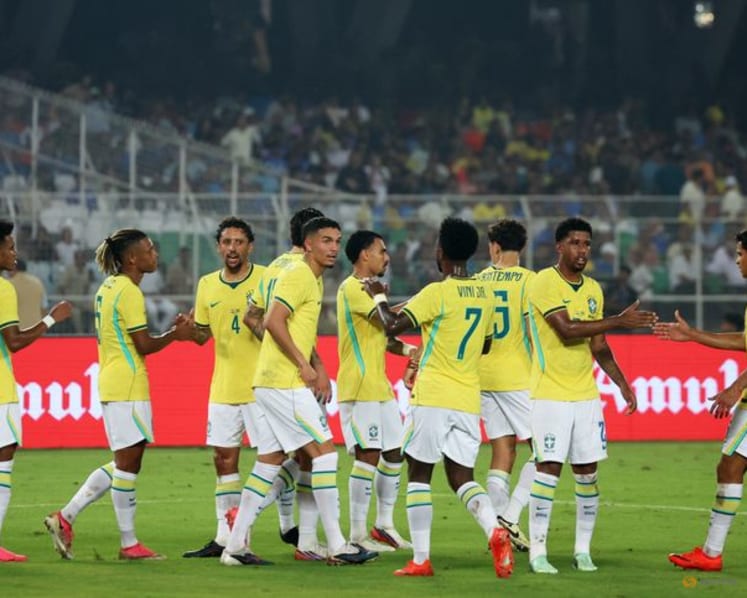 Brazil tame India in 4-0 friendly win