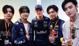 K-pop group Enhypen meets Max Verstappen ahead of Singapore Grand Prix