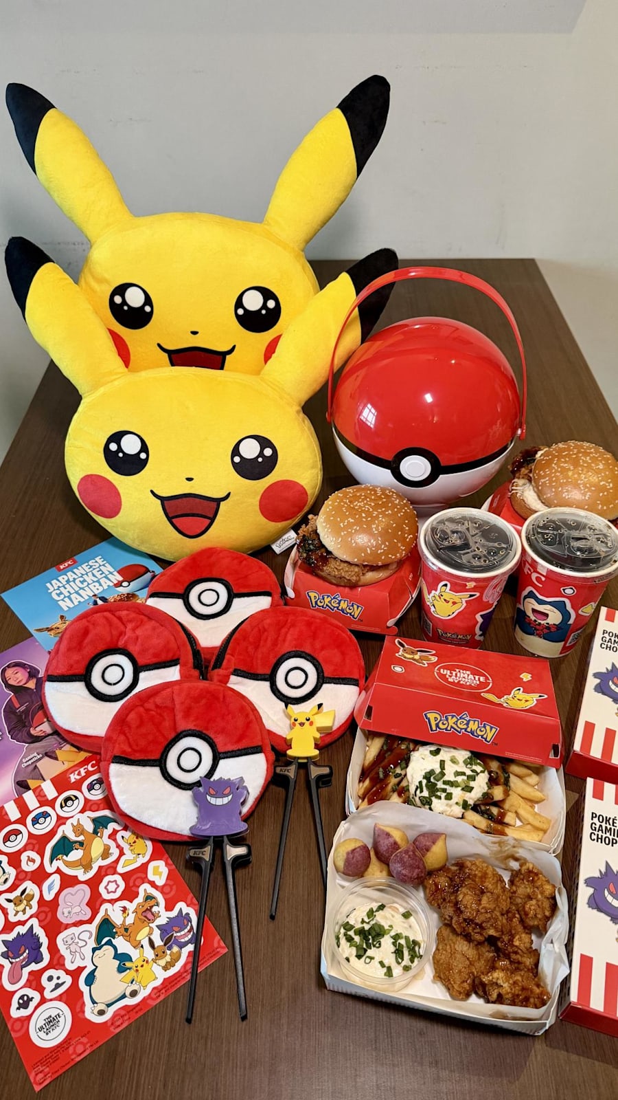 KFC x Pokemon’s Ultimate Launch spread