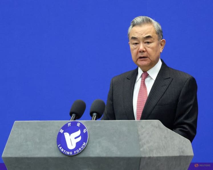 Japan threatening us militarily, China foreign minister tells German counterpart