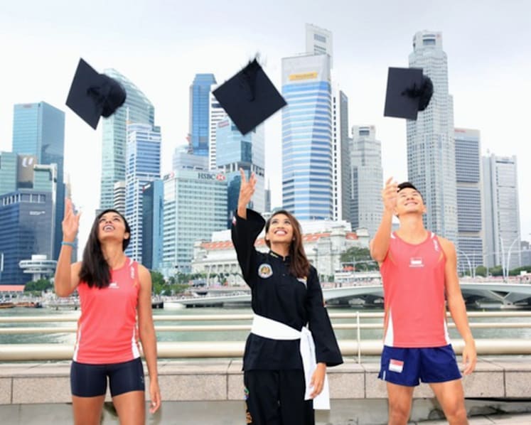 Hard work, sacrifices pay off for graduating national athletes