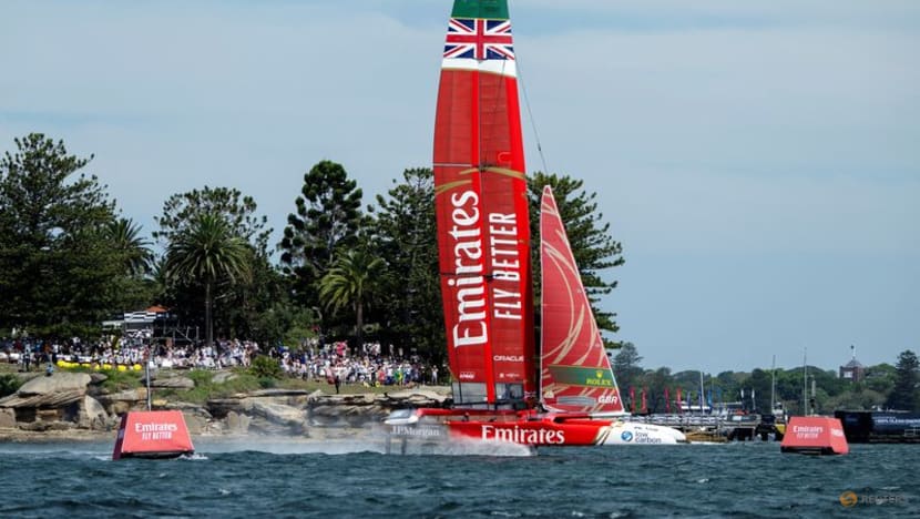 Sailing-Fletcher flags British intent with first SailGP victory