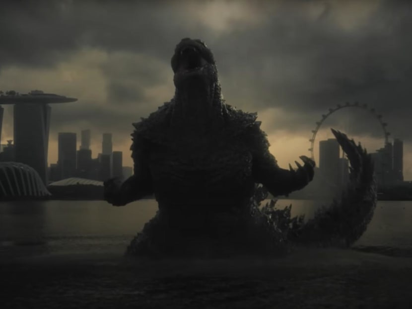 Godzilla appears at Marina Bay in franchise&rsquo;s 70th anniversary video 