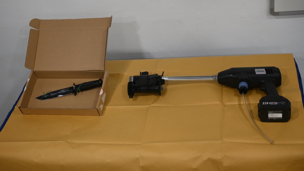 Man charged with attempted murder for attack on police with improvised ...