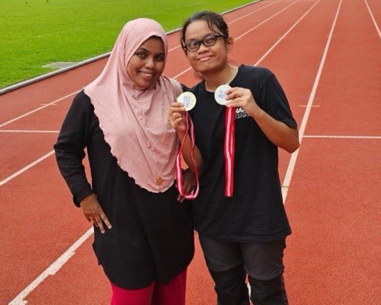 Born visually impaired, this Singapore mum wanted to be a para athlete. Now, her 21-year-old daughter is one