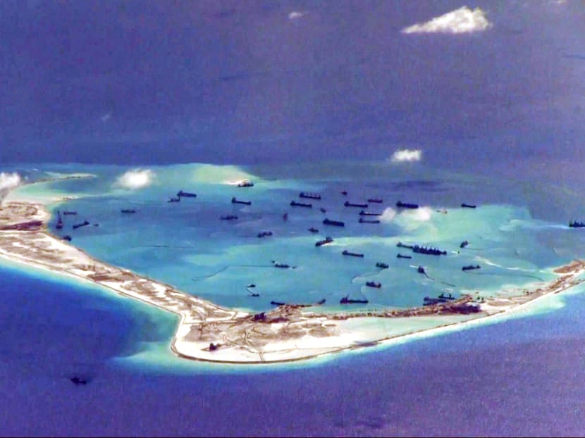 ASEAN's stance on the South China Sea dispute is that the bloc should be negotiating a code of conduct, says PM Lee. Reuters file photo ASEAN's stance on the South China Sea dispute is that the bloc should be negotiating a code of conduct, says PM Lee. Reuters file photo