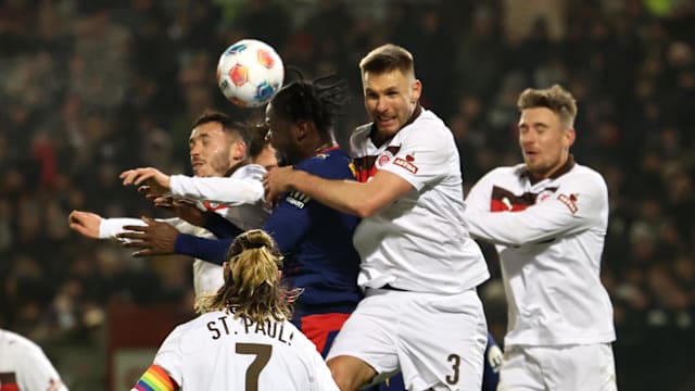 德甲：圣保利同莱比锡 以1比1踢和