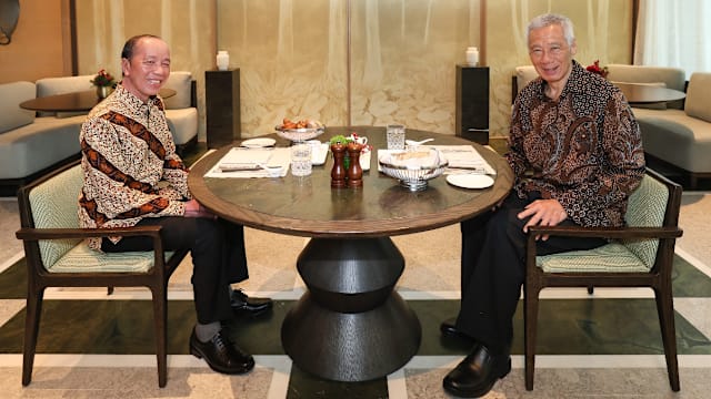 李显龙与佐科共进早餐叙旧 欣慰新印关系稳步发展