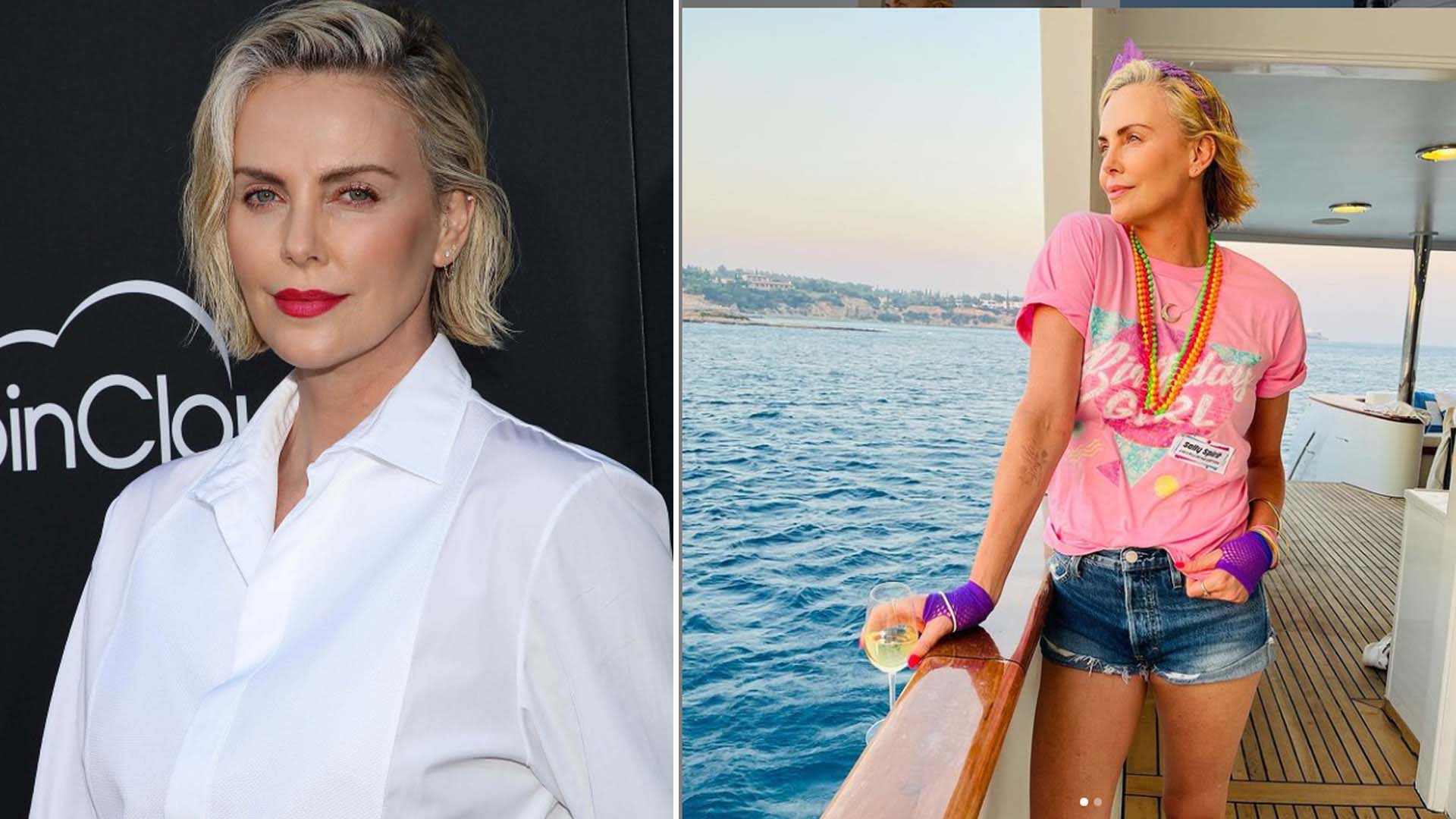 Charlize Theron Celebrates 46th Birthday With A ‘80s Prom Murder