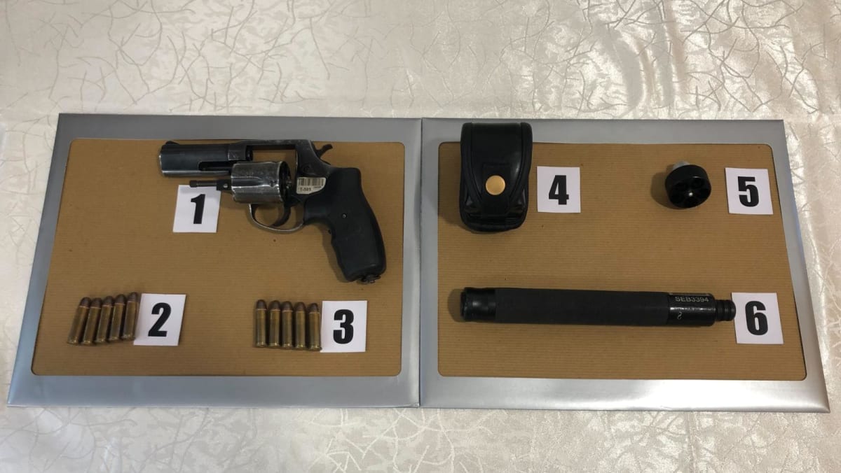 Missing Revolver Auxiliary police officer arrested for not returning service revolver ...