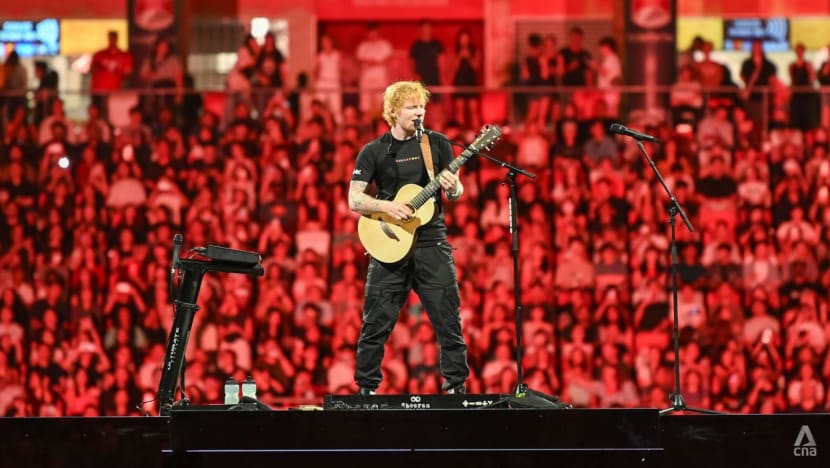Konser Ed Sheeran di Singapura: Penampilan memikat berbalut pesta ulang tahun