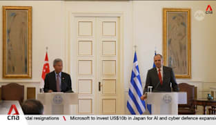 Singapore, Greece maintain importance of freedom of navigation and overflight 