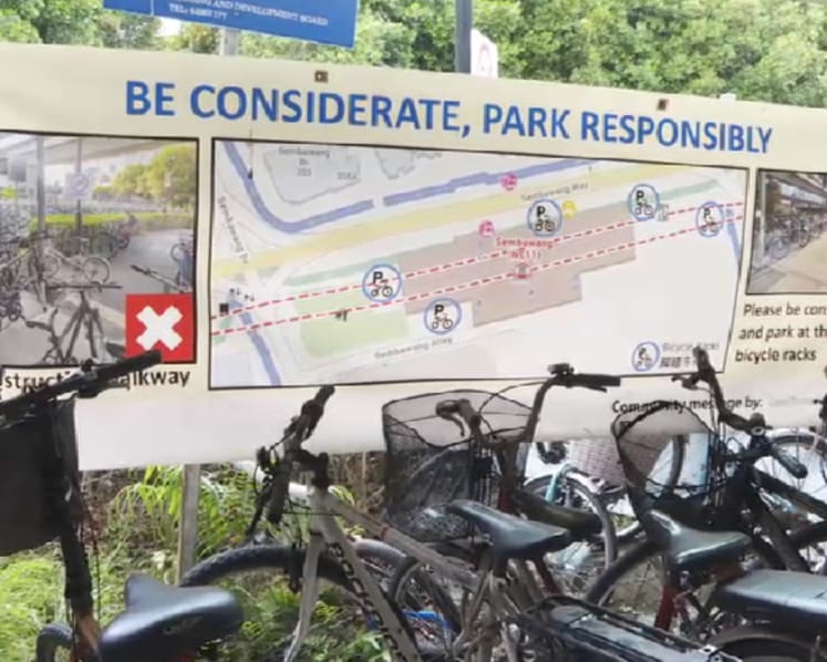LTA ramps up efforts against indiscriminate bicycle parking, more spaces planned at transport nodes