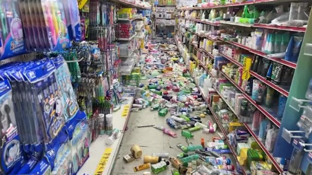 台东发生6.1级地震 多个县市都能感受到震感