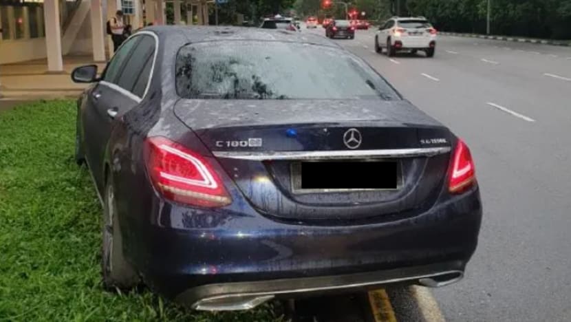 Man dozed off at wheel and mounted kerb after drinking to celebrate last day of reservist training, gets jail