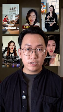 The AI 'news anchors' spreading misleading claims about Singapore on TikTok