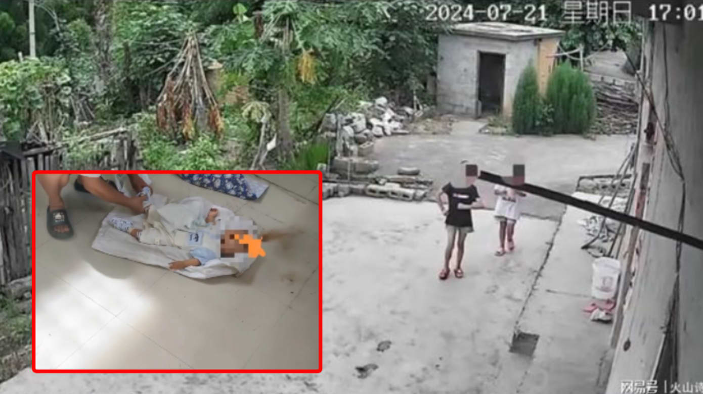 中国男婴遭两名未满12岁女孩杀害 家属叹刑责无从追究