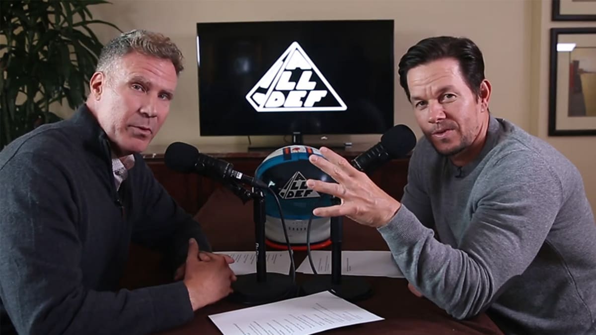 Watch Will Ferrell And Mark Wahlberg Destroy Each Other With Jokes 8days