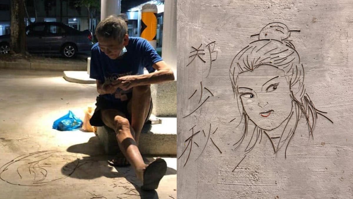 Viral ‘Stick Art Uncle’ who made art pieces out of twigs in Pek Kio, has died at 83